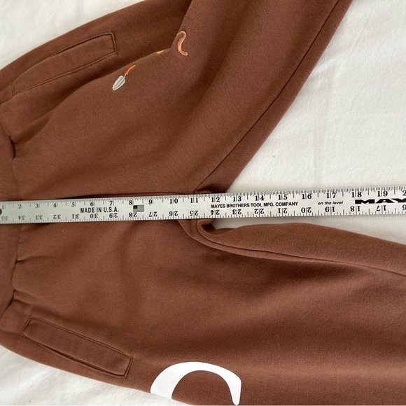 CROCS Carrots by Anwar Embroidered Joggers Size Small Grey - Picture 5 of 11